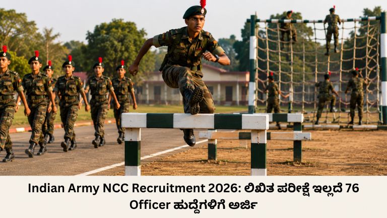 Indian Army NCC Recruitment 2026